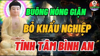 Buông Nóng Giận Bỏ Khẩu Nghiệp - Tĩnh Tâm Bình An - Chánh Pháp Tuệ Giác