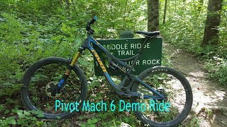 Pivot Mach 6 Demo Ride