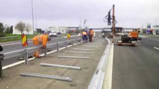 Reparat parapet median A2 C1 km112