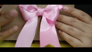 ASMR con cajita de regalo/tapping