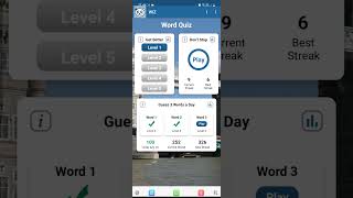 WIZ - Word Quiz - Guess 3 English Words a Day #4-253