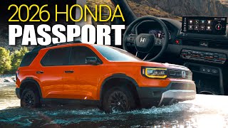 New 2026 Honda Passport: Bigger, Tougher, Off-Road Ready with TrailSport