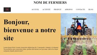 Siteweb cadeau pour les fermiers (Partie 2)