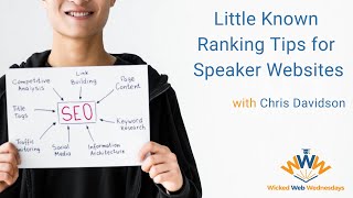 Speaker Website Rankings Tips | Some Little Known Tricks of the Trade