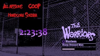 (WR) The Warriors All Missions Coop Hardcore 2:23:38