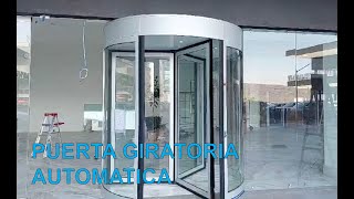 Puerta Giratoria Automatica