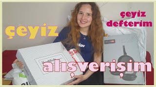 ÇEYİZ DEFTERİ, ALDIĞIM ÇEYİZLER | Özdilek, Trendyol  Part 1 |Buse Ece