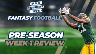 Fantasy Football | Pre-Season Week 1 Review