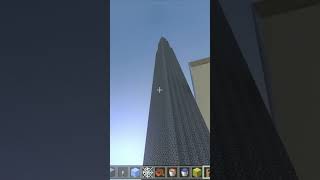 Mega Tower tutorial #minecraftshorts  #shorts