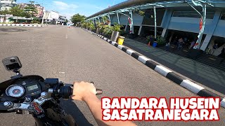 JALAN MENUJU BANDARA HUSEIN SASATRANEGARA BANDUNG | MOTOVLOG SATRIA FU