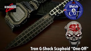 Unboxing the Skelton Blade Works Tron G-Shock edition Scaphoid “One-off”