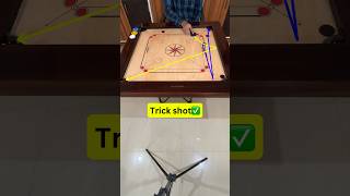 Carrom Tricks🥇|| carrom Tips || Learn carrom tricks || #carrom #carromtrickshots