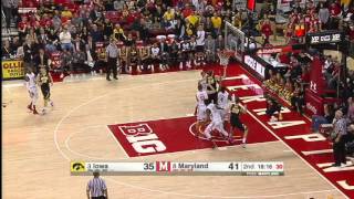 Maryland stops Uthoff, hands Iowa first Big Ten loss