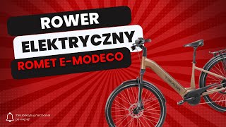 Szukasz roweru elektrycznego? Sprawdź ROMET e-Modeco URB 2.0!