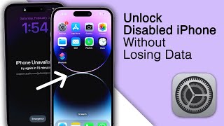 How to Unlock Disabled iPhone Without Losing Data! [2024]