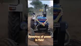 Powertrac of power in field #powertracktractorpower #harrow