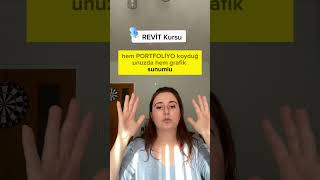 REVİT Kursu / instagram Arki.Zade hesabımdan bana ulaşa bilirsiniz!