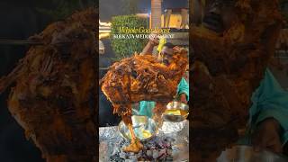 Kolkata Bengali Shaadi Dawat - Experienced Whole Goat Roast 😱🐐 #shorts #mutton #shaadi