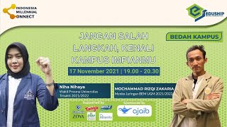 Eduship Forum 2.0: Jangan Salah Langkah, Kenali Kampus Impianmu