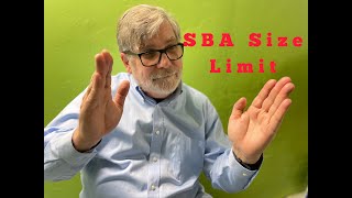 SBA Size Limits