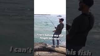 I can’t believe this fish fought this hard! WOW!