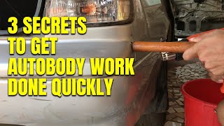 3 Efficient Techniques to Speed Up Autobody and Painting Jobs | Hindi