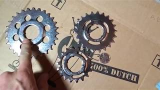 MONSTER 28 tooth cog Sturmey-Archer SX-RK3 Internally Geared Hub for BBSHD mid-drive ebike