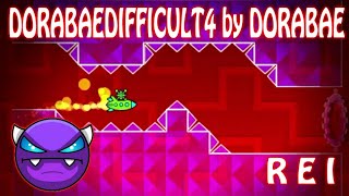 Geometry Dash 2.1 DORABAEDIFFICULT4 by DORABAE (Demon)