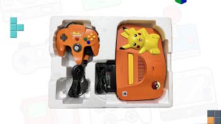 نينتندو N64 نسخة بيكاتشو-برتقالي