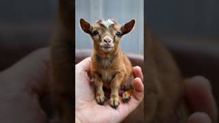 Cutest little Goat #cuteanimals #ai #minianimals #babyanimals #tinyanimals #aianimals #animals #goat