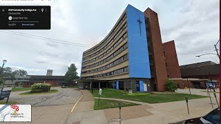 St. Vincent Charity Medical Center demolition