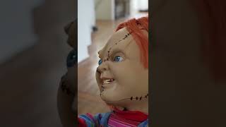 the Babysitter didn’t believe him about the chucky doll #chucky  #shorts #shortfilms