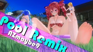 Giantess Growth Pool Remix MMD (Sound)