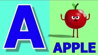 A for apple b for ball, abcd,alphabet, phonics sounds with image, अ से अनार आ से आम, क से कबूतर, 123