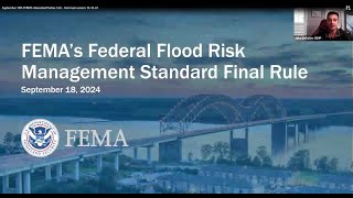 FEMA Information Session: FEMA’s Implementation of the Federal Flood Risk Management Standard