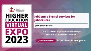 JobCentre Brunei Services for Jobseekers