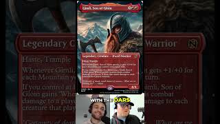 Gilmli hits the mark with THIS NEW commander mockup! #youtubeshorts #lordoftherings #mtg