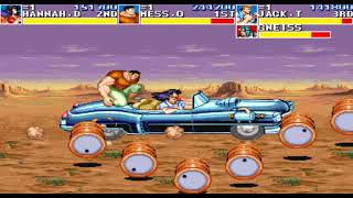 #9 Speedrun Cadillacs and Dinosaurs 3 players any% difficulty normal time 32:39