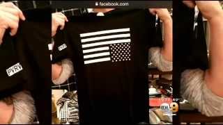 Critics Call PacSun Shirt Depicting Upside Down American Flag 'Disrespectful'