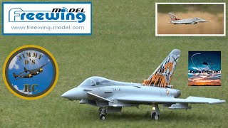 Freewing Eurofighter Typhoon 6S 90mm - Maiden Flight!