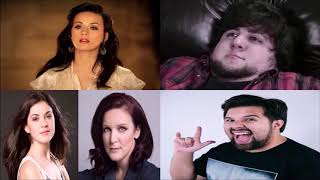 Firework Katy Perry, JonTron, Rebecca, Genevieve and Caleb Hyles Duet Mashup Cover