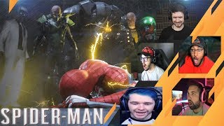 Gamers Reactions to the Sinister Six | Marvel's Spider-Man