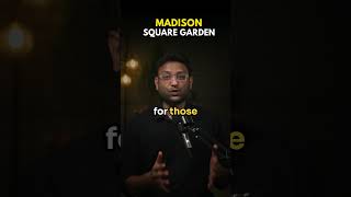 MADISON SQUARE GARDEN is the new AREOPAGUS