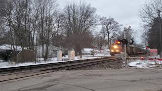 CN SD75I through Wellsboro