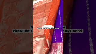 Venkatagiri pattu saree awesome colour combination#Collections#@MKF