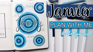 • Plan with me: Janvier⎪Bullet Journal⎪ZoWé