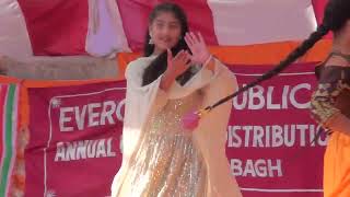 ll Rangila mahra dance ll School Programs ll Evergreen Sen Sec School Seobagh ll