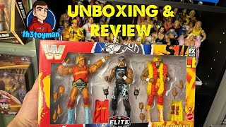 WWE Mattel Hulk Hogan Target 3 Pack Unboxing/Review! HULKAMANIA 40th BROTHER! Action Figure Reviews!