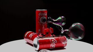 How to make a bubble machine from Coca Cola cans ✂📐🖍 | Crafts from recycled materials ♻