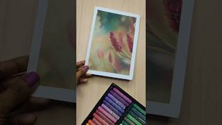 Oil Pastels drawing of florals on bokeh background, upcoming Skillshare Class #oilpasteldrawing #art